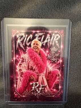 Ric Flair “The Nature Boy” 16 world titles wrestling card
